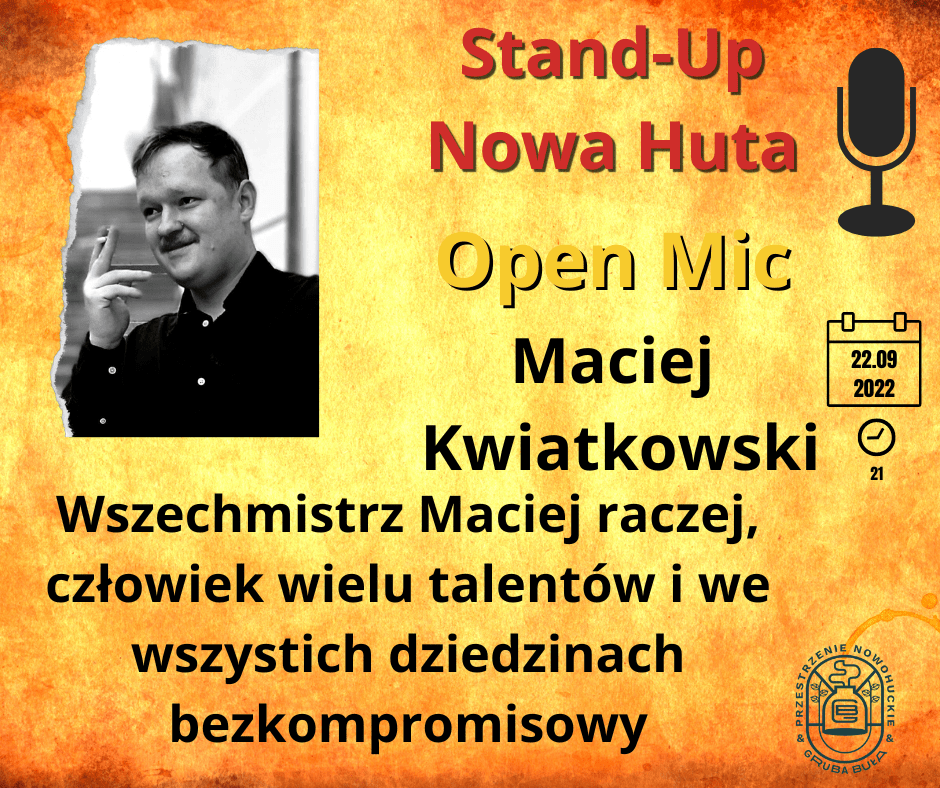 Stand-Up Nowa Huta Adam Grzanka