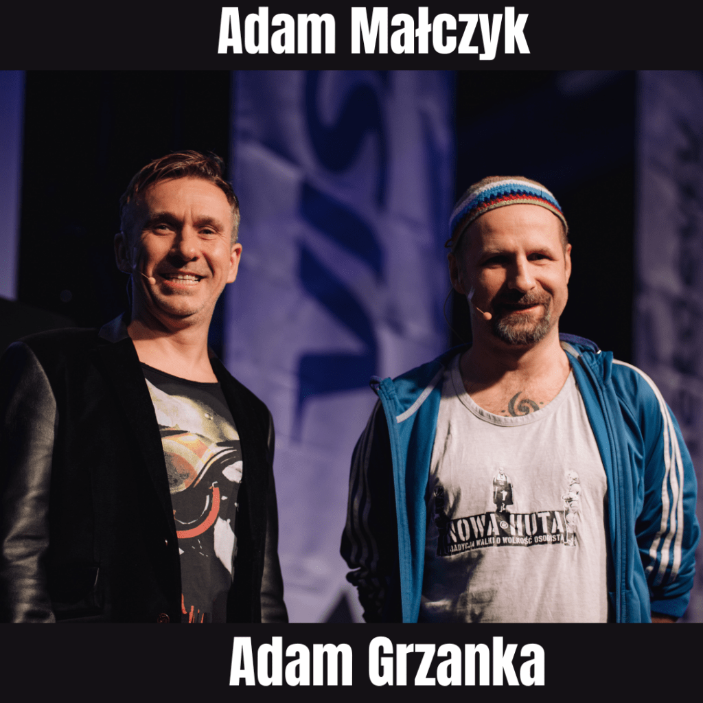 konferansjer Adam Grzanka Adam Małczyk prezenter