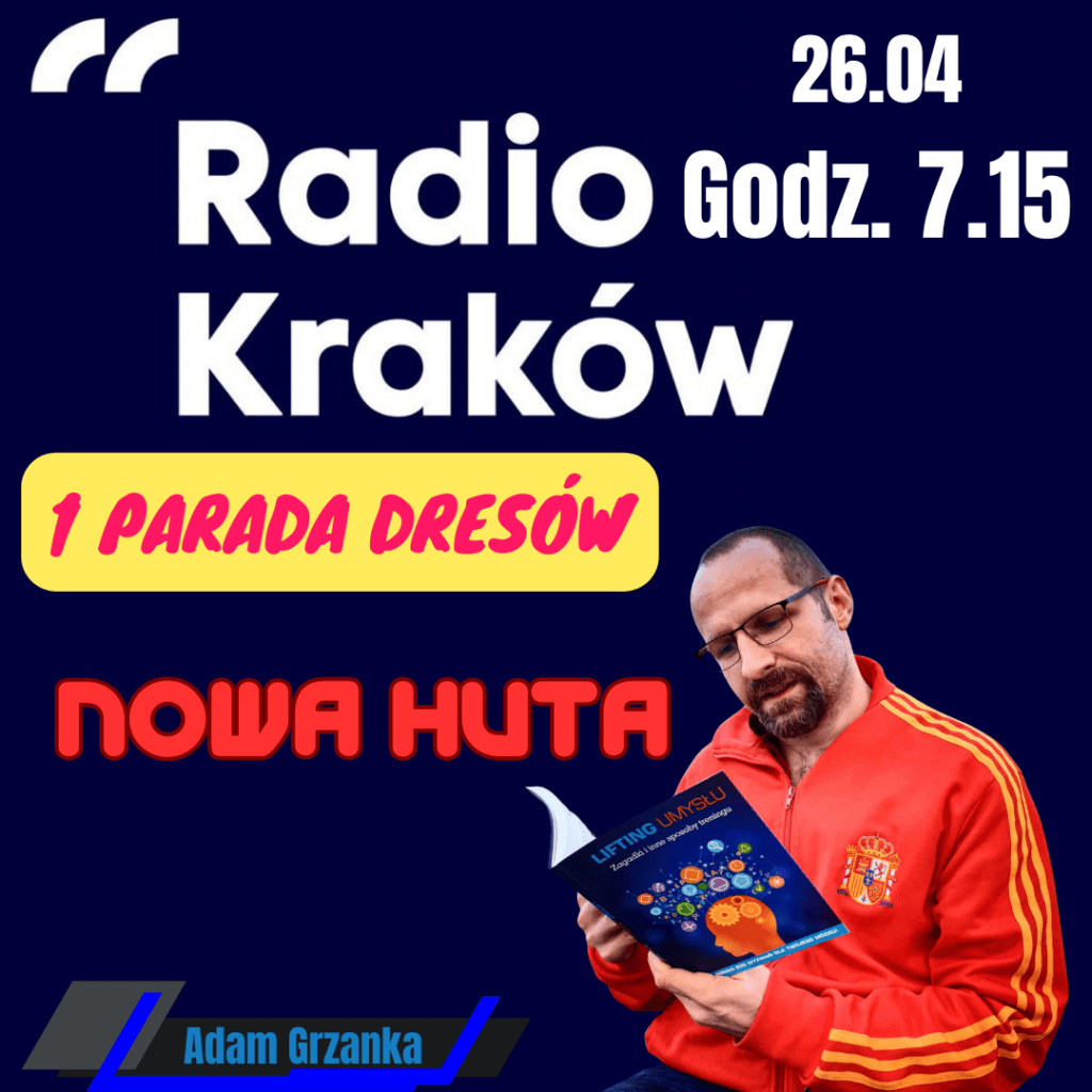 Nowa Huta Parada Dresów Adam Grzanka konferansjer prezenter