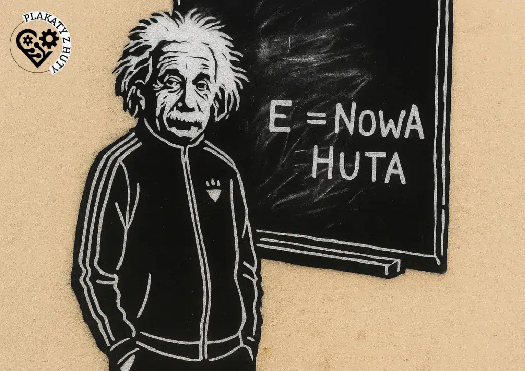 plakaty z huty albert einstein