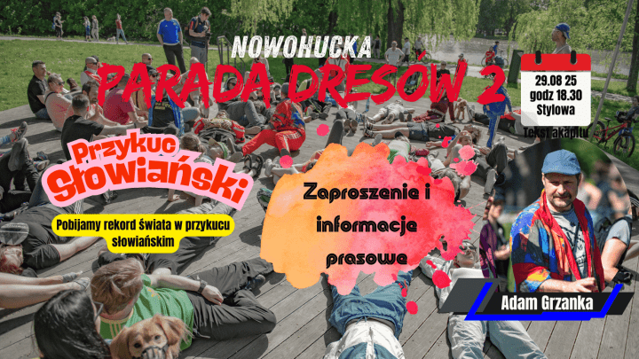 Przykuc słowiański – bicie rekordu świata. Notka prasowa i informacje.