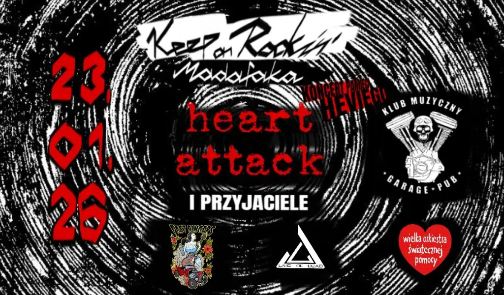 Nie daję Owsiakowi Adam Grzanka osoba konferansjerska nowa huta heart attack