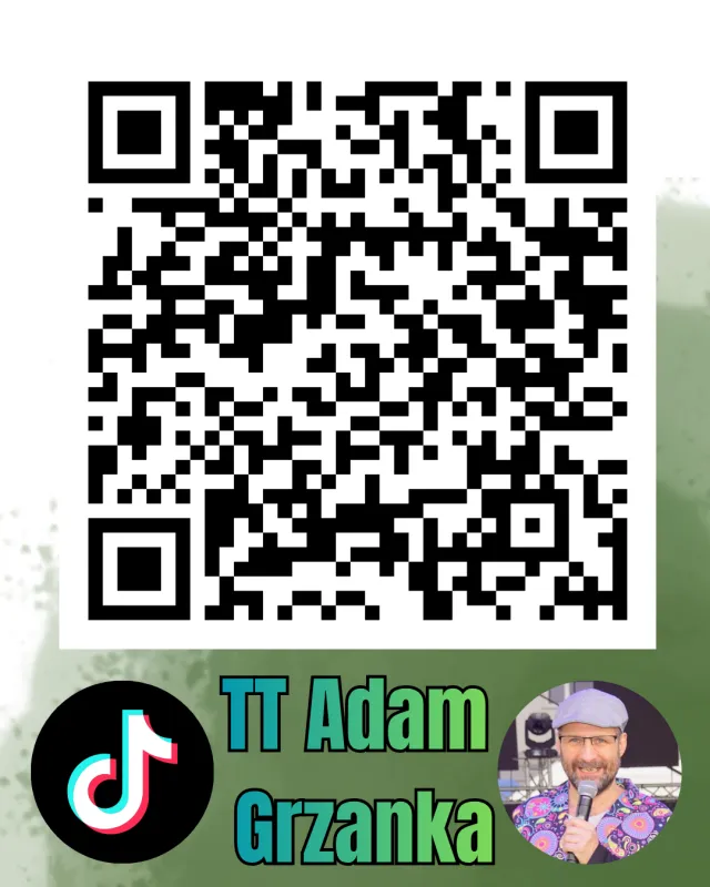 profesjonalny konferansjer adam grzanka nowa huta qr kod tt