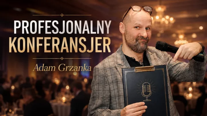 Profesjonalny konferansjer Adam Grzanka – sceniczny sukces