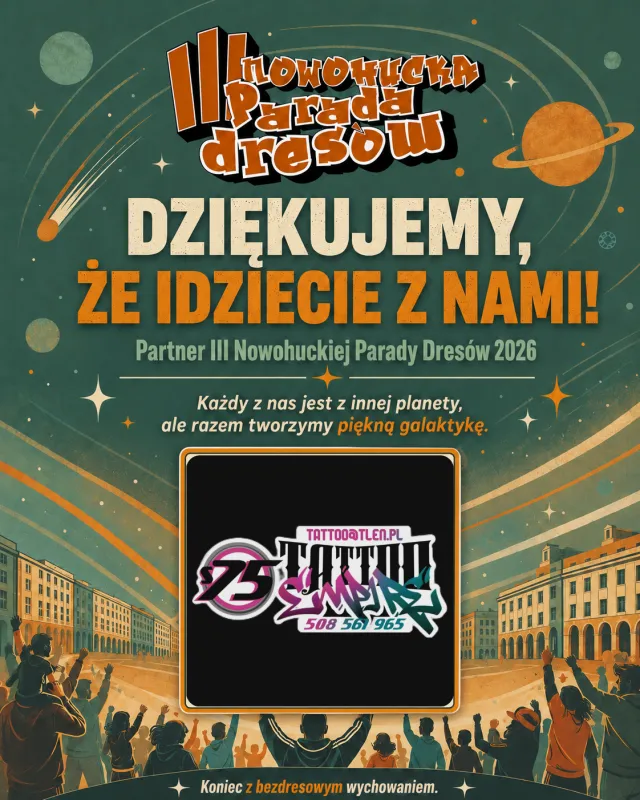 Nowa Huta galaktyka III parada dresow adam grzanka konferansjer prezenter32