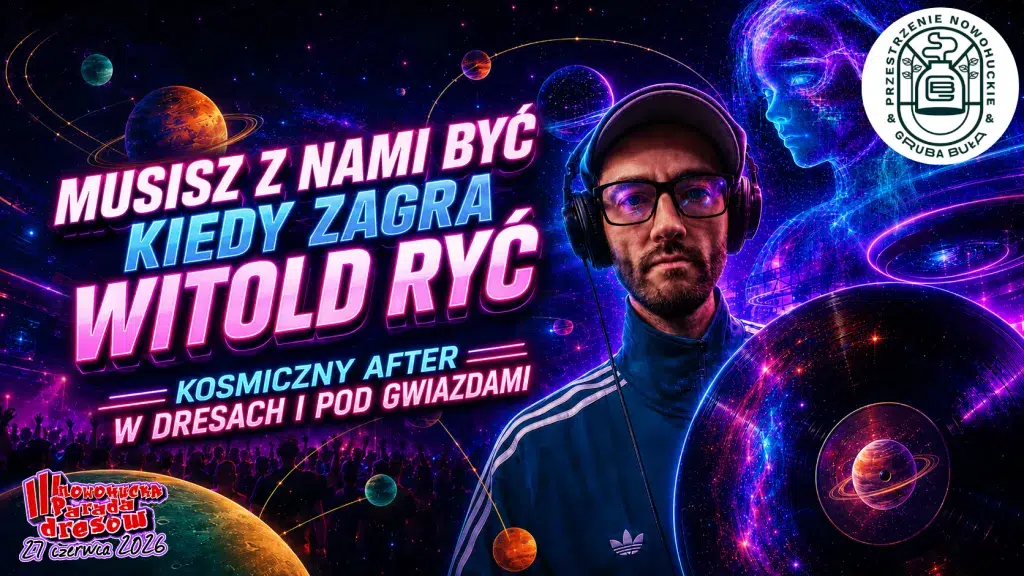 Nowa Huta artyści adam grzanka konferansjer prezenter parada dresów Witold Ryc 