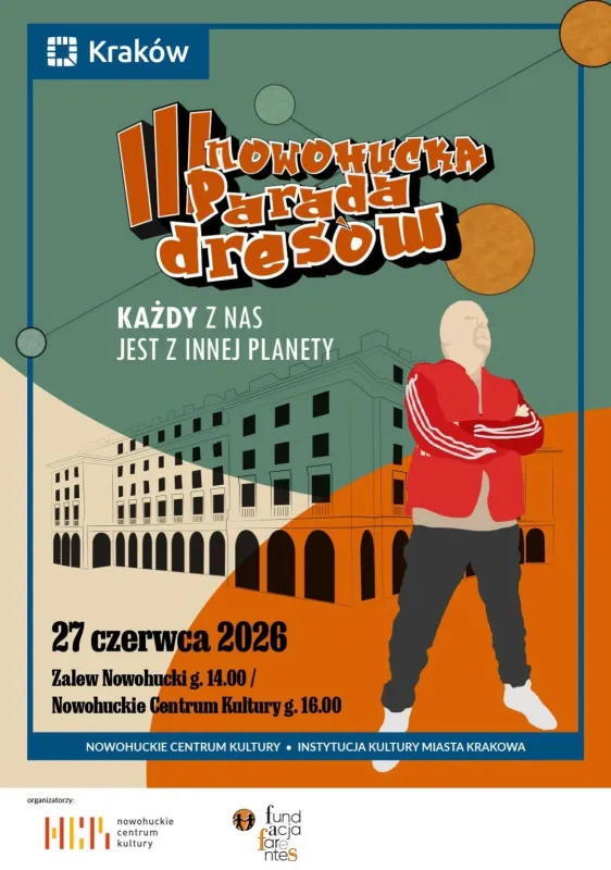 Nowa Huta galaktyka III parada dresow adam grzanka konferansjer prezenter
