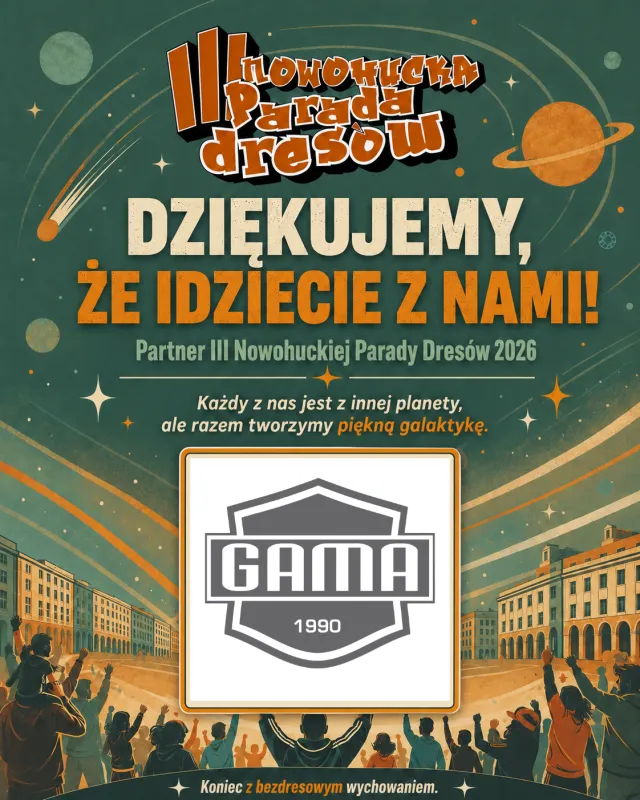 Nowa Huta galaktyka III parada dresow adam grzanka konferansjer prezenter