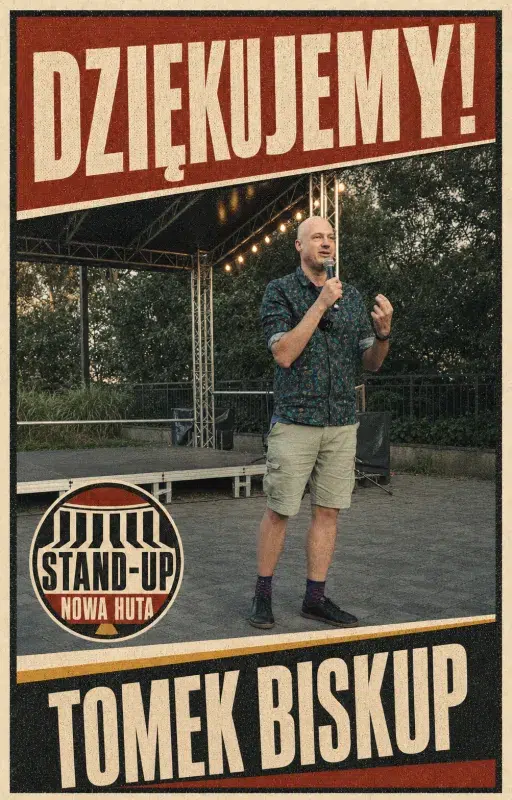 Stand-up Nowa Huta 2026 Adam Grzanka konferansjer prezenter8