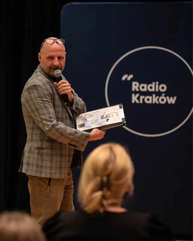 Adam Grzanka prezenter Radio Kraków