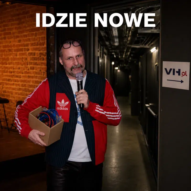 Konferansjer migruje Adam Grzanka prezenter Nowa Huta www vh.pl