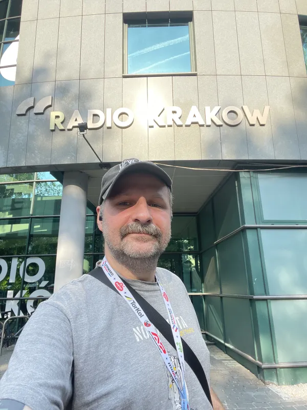 prezenter radiowy adam grzanka konferansjer Kraków